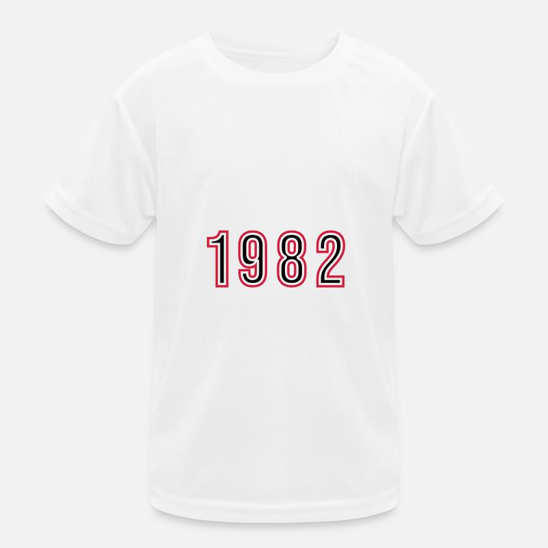 1982 Year Number Kids Functional T-Shirt