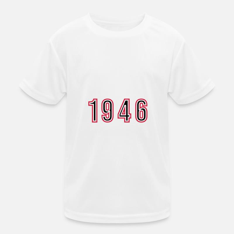 1946 Year Number Kids Functional T-Shirt
