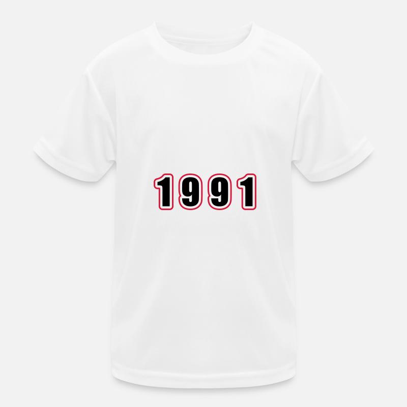 1991 Year Birthday Kids Functional T-Shirt
