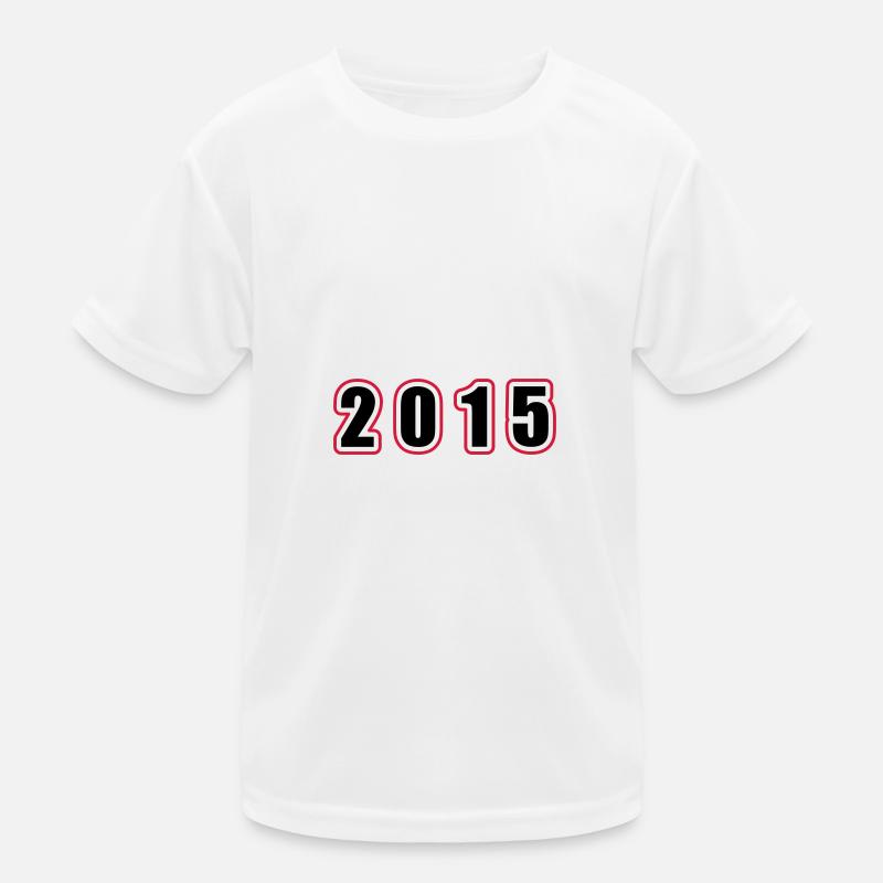 2015 Année Anniversaire T-shirt sport Enfant