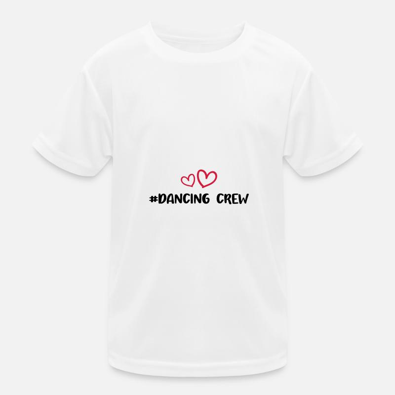 dancing crew herz Kinder Funktions-T-Shirt