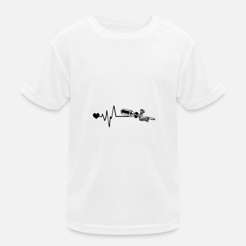 Screwdriver Pulse Love Kids Functional T-Shirt