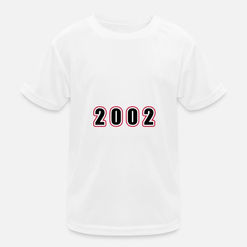 2002 Jahr Geburtstag Kinder Funktions-T-Shirt