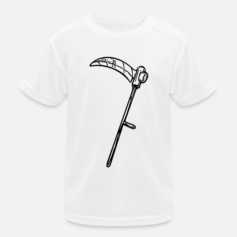 Sharp Scythe Vector Kids Functional T-Shirt