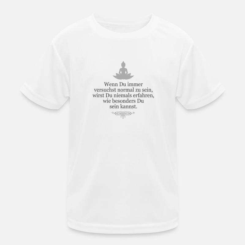 Wenn du immer versuchst... Kinder Funktions-T-Shirt