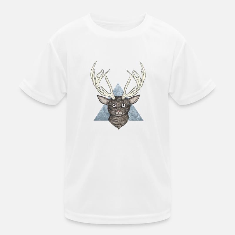 Deer cat T-shirt sport Enfant