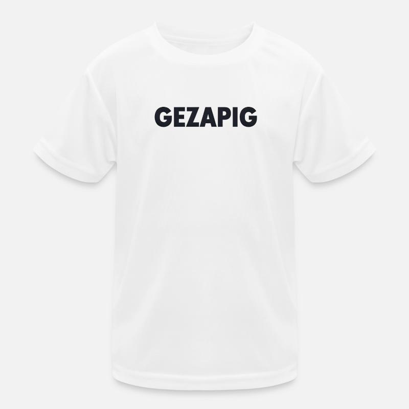 Faul – flämische entspannte Stimmung Kinder Funktions-T-Shirt