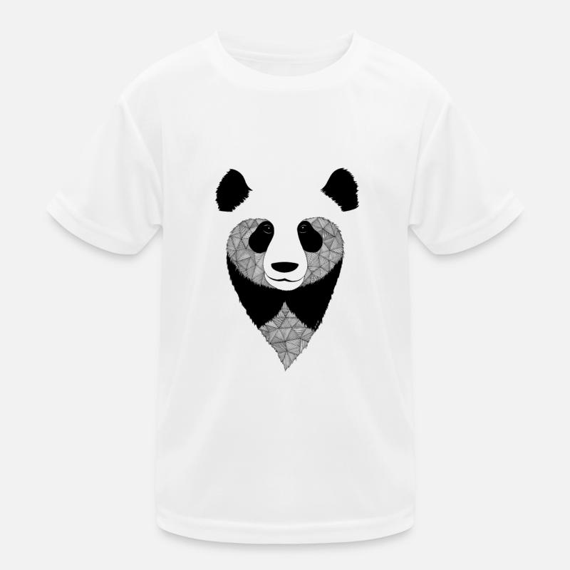 Panda design T-shirt sport Enfant