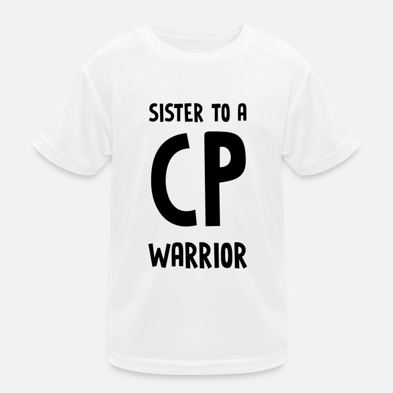 Schwester CP Warrior Kinder Funktions-T-Shirt