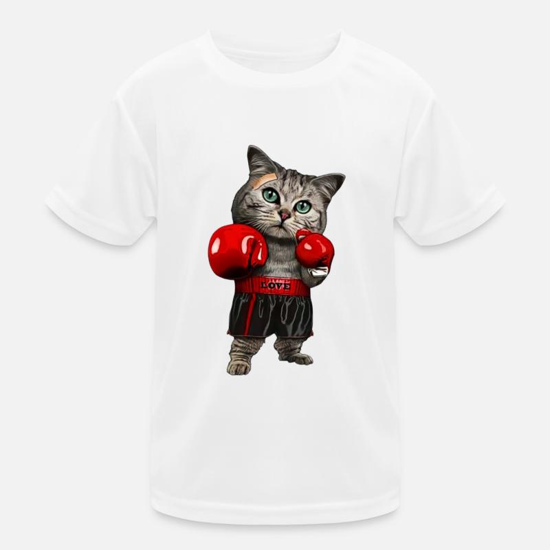 Cat box Kids Functional T-Shirt
