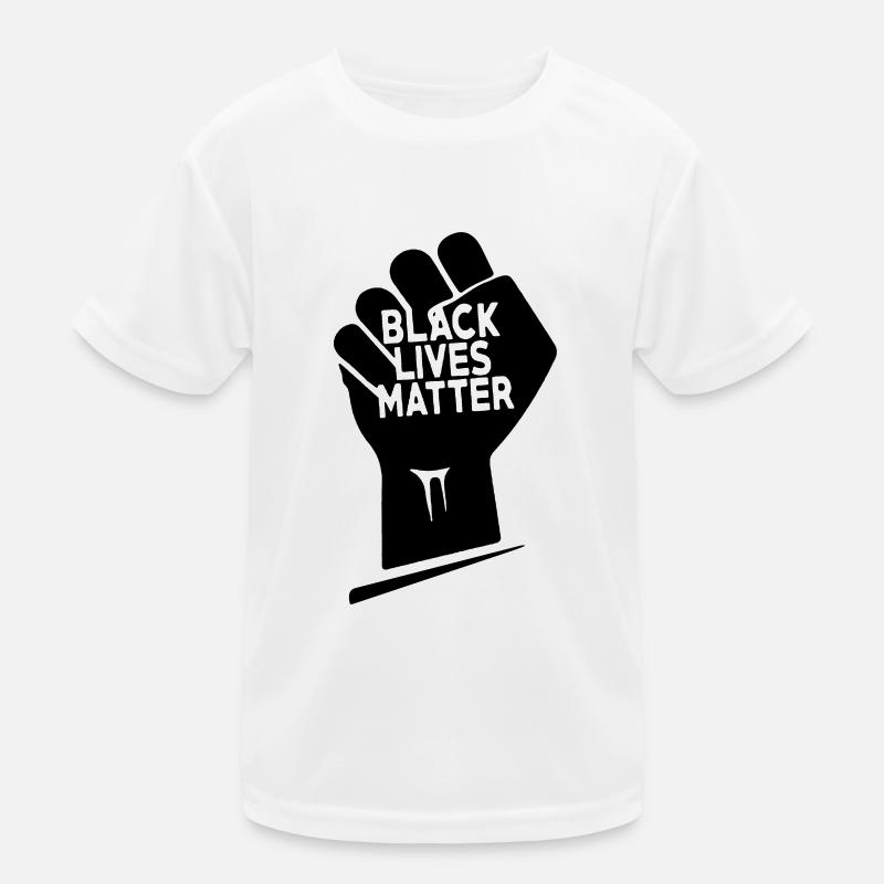 Schwarze Leben zählen Kinder Funktions-T-Shirt