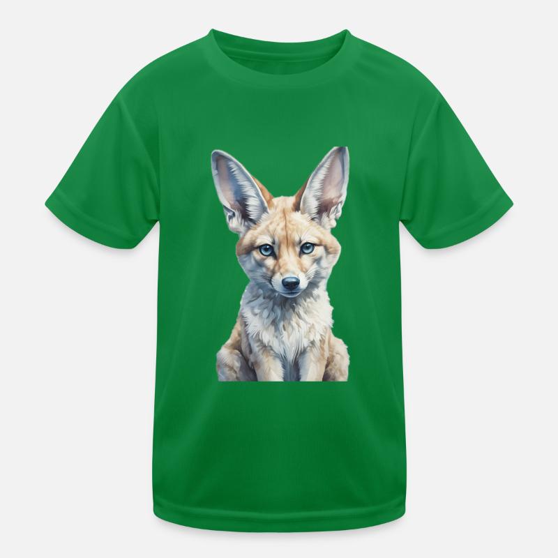 Fennec Fox Kinder Funktions-T-Shirt