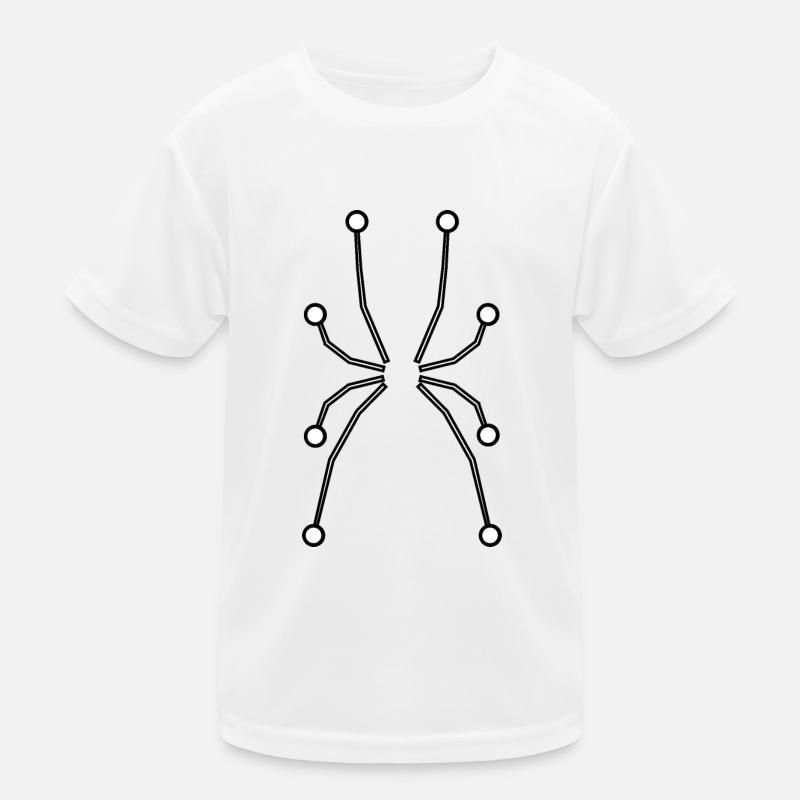 Spider Legs Tech Kids Functional T-Shirt