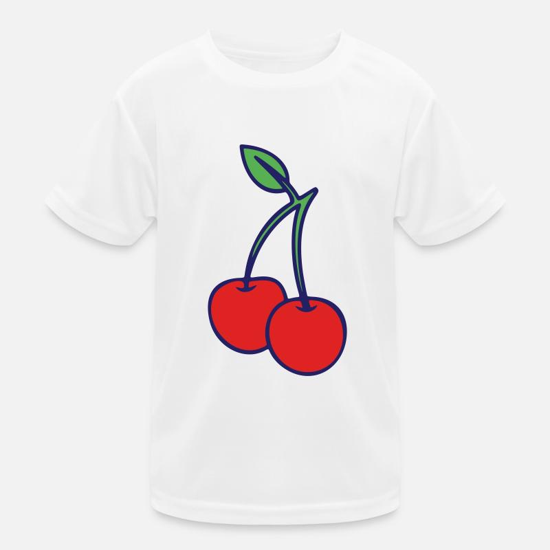 Cherries Kids Functional T-Shirt