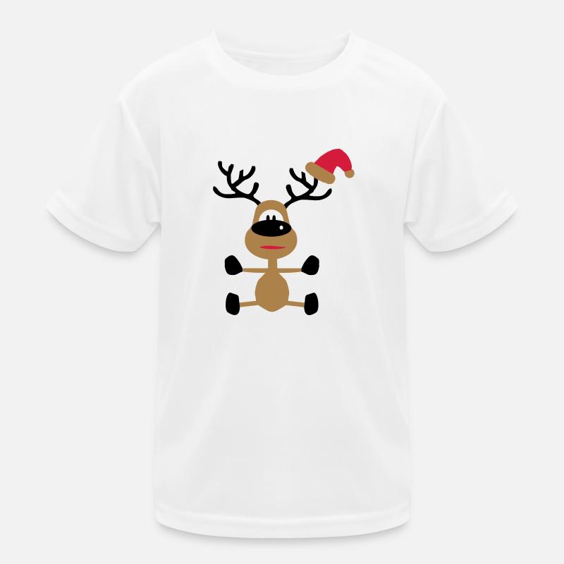 Weihnachten - Kinder Funktions-T-Shirt - Weiß
