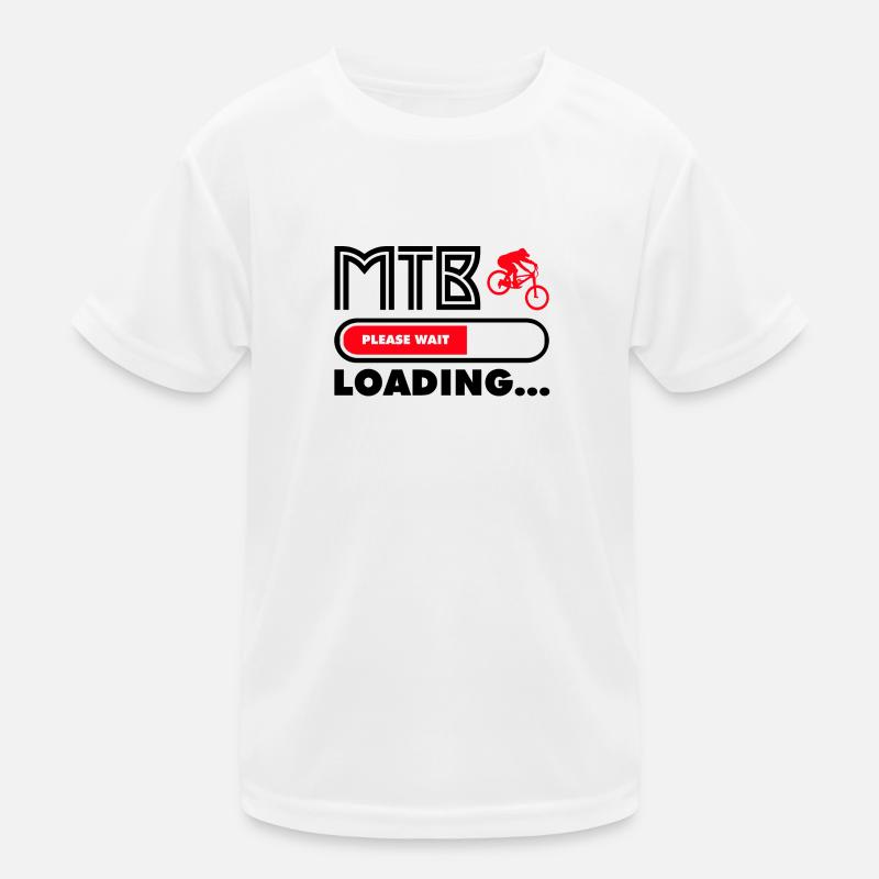 Get ready for MTB Kinder Funktions-T-Shirt