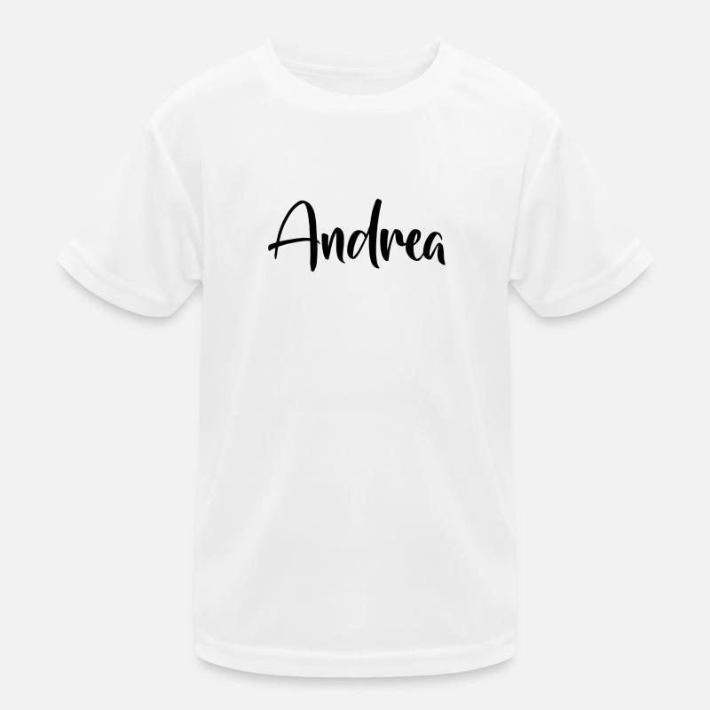 First name - Andrea Kids Functional T-Shirt