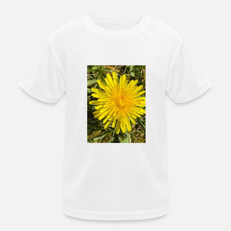 Dandelion Glow Kids Functional T-Shirt