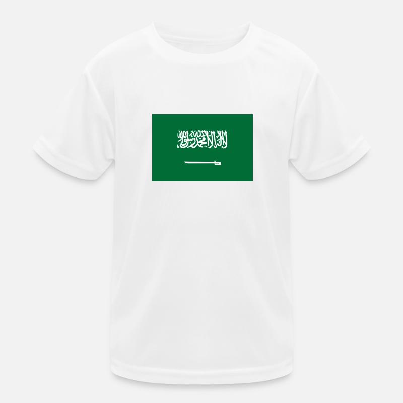 Drapeau national d'Arabie Saoudite T-shirt sport Enfant