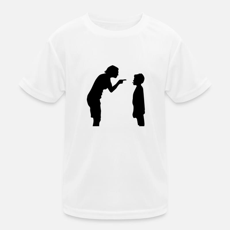 Schimpfen Kinder Funktions-T-Shirt