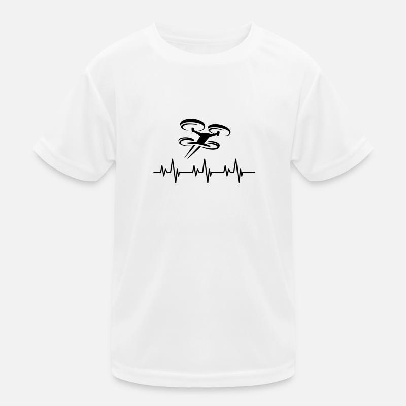 Drone Pulse Kids Functional T-Shirt