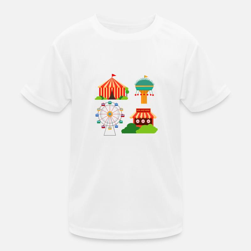 Kirmes Kinder Funktions-T-Shirt