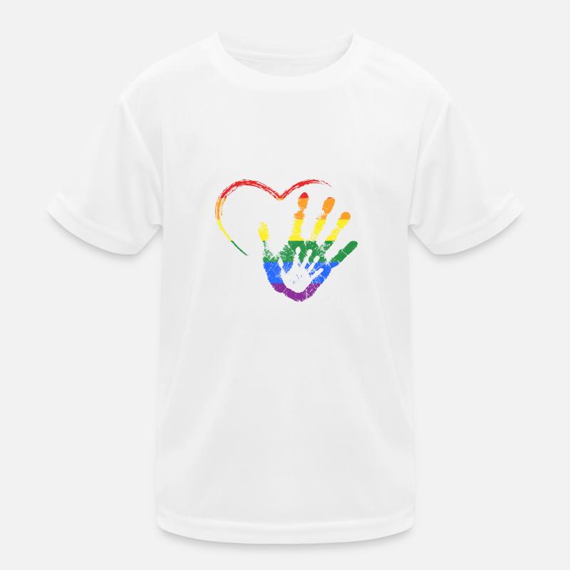 RAINBOW MAIN DANS LA MAIN T-shirt sport Enfant
