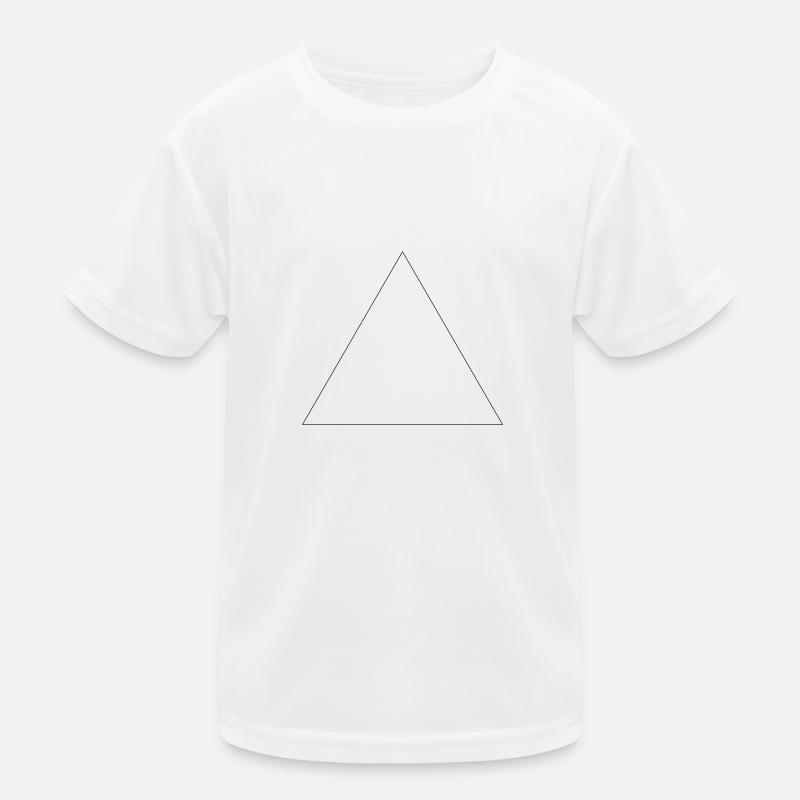 Premium Triangle - Dreieck Kinder Funktions-T-Shirt