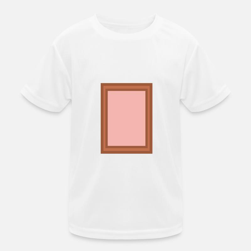 Frame Picture Frame Icon Kids Functional T-Shirt