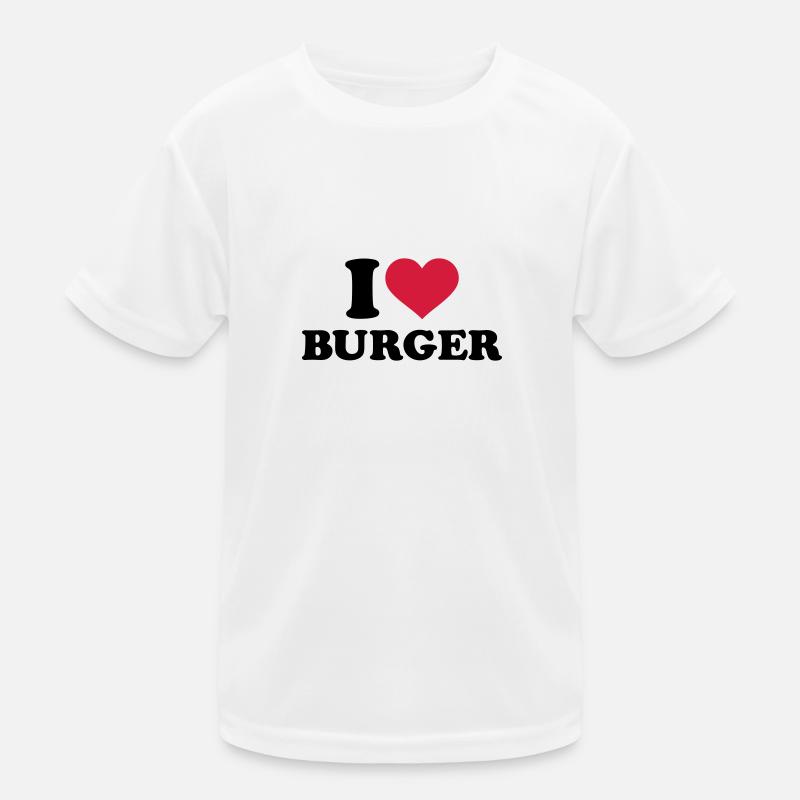 Burger Kinder Funktions-T-Shirt