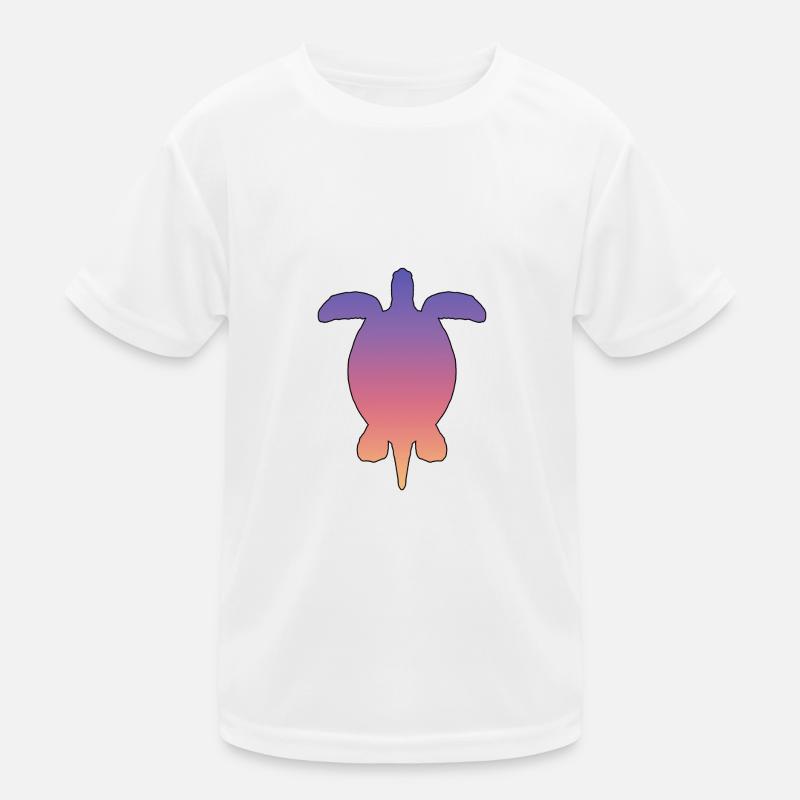 Turtle Kinder Funktions-T-Shirt