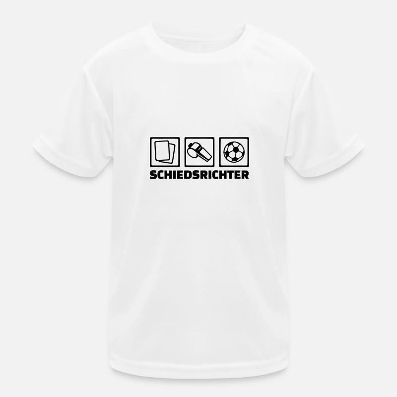 Schiedsrichter Kinder Funktions-T-Shirt