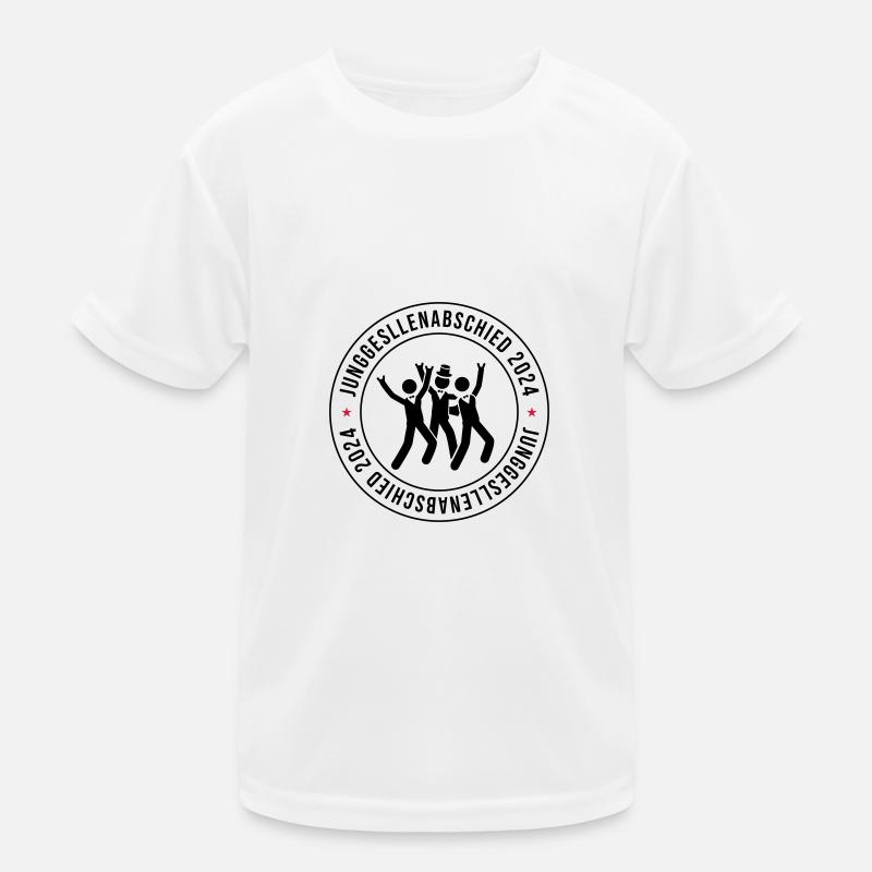 Enterrement de vie de garçon 2024 T-shirt sport Enfant