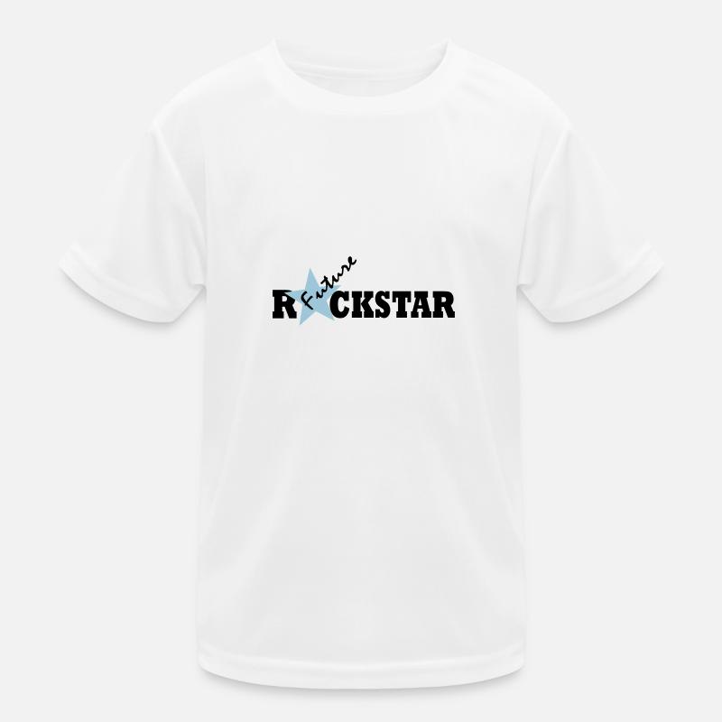 Future Rock Star Boys Kinder Funktions-T-Shirt