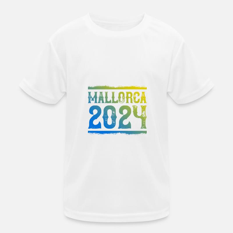 Mallorca 2024 Kinder Funktions-T-Shirt