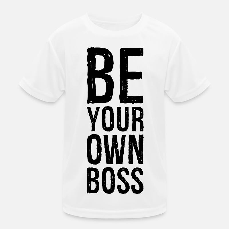 Sei dein Eigener Kinder Funktions-T-Shirt