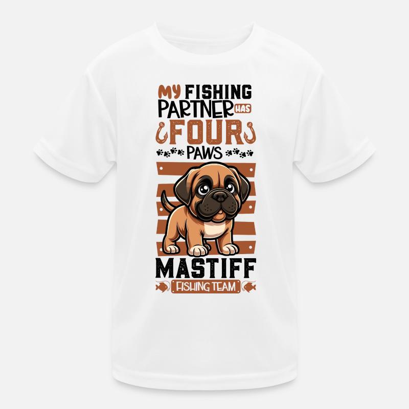 Pêche et Setter Anglais T-shirt sport Enfant