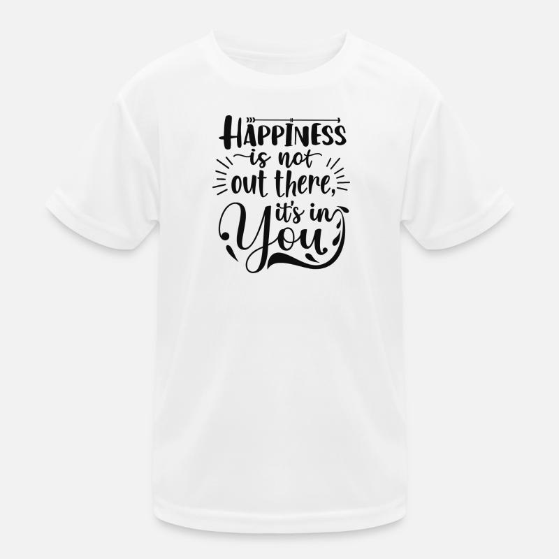 Glück in dir Kinder Funktions-T-Shirt