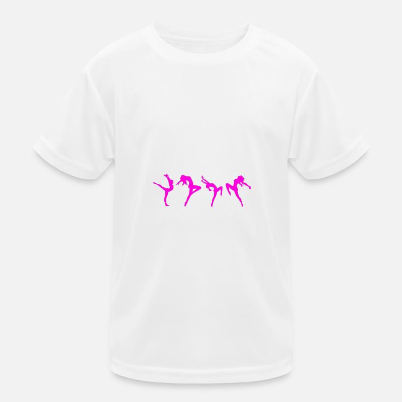Danseuse dansant T-shirt sport Enfant