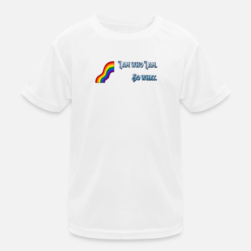 Ich bin Kinder Funktions-T-Shirt