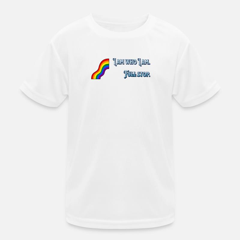 I am what I am - Kids Functional T-Shirt - white