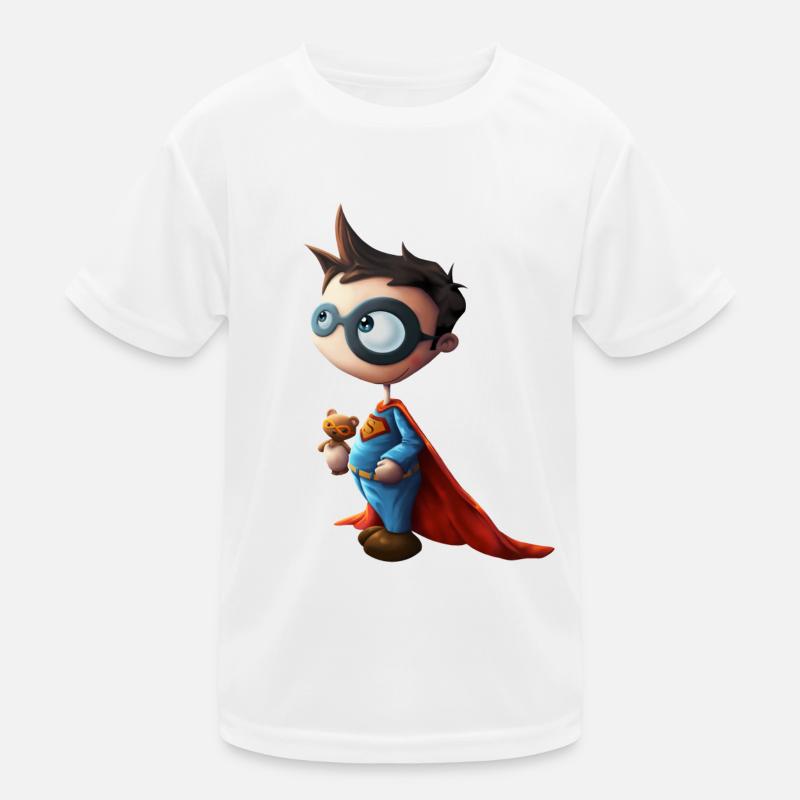 Superheld Kinder Funktions-T-Shirt