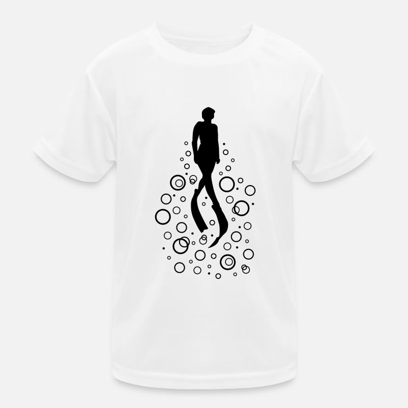 freedive 1 Kinder Funktions-T-Shirt