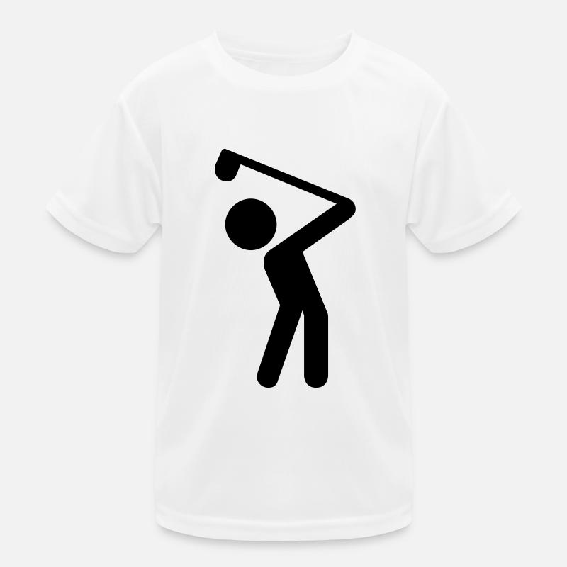 Golf Kinder Funktions-T-Shirt