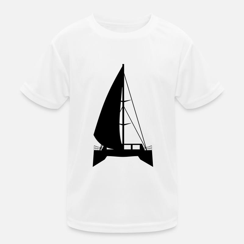 Katamaran_Lagoon_Style Kinder Funktions-T-Shirt