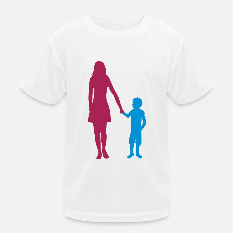 sohn mutter muttertag mama und junge muttertag kin Kinder Funktions-T-Shirt