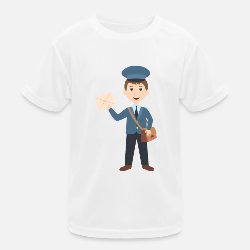 Postal official postman Kids Functional T-Shirt