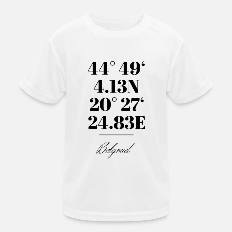 Belgrade Kids Functional T-Shirt