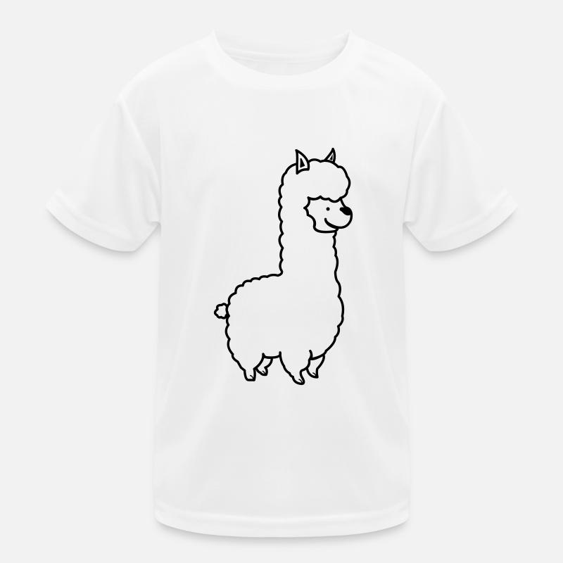 Alpaca Kids Functional T-Shirt