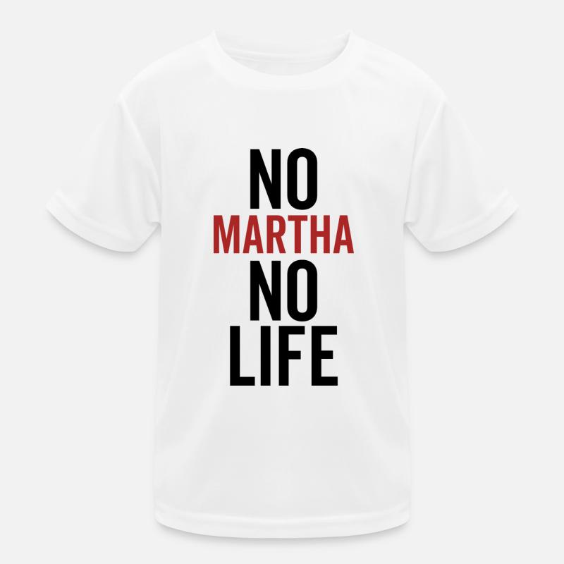 Pas de Martha Pas de vie T-shirt sport Enfant